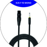 XLR-F TO MONO 10 Mtrs