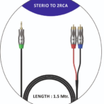 STERIO TO 2RCA 1.5 Mtr