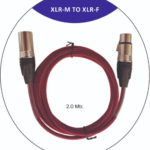XLR M TO XLR F NYLON