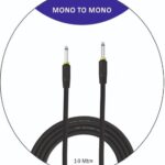 MIC CORD MOULDED MONO TO MONO 10Mtrs