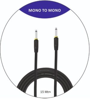 MIC CORD MOULDED MONO TO MONO 15Mtrs
