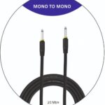 MIC CORD MOULDED MONO TO MONO 20Mtrs