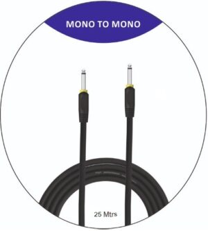 MIC CORD MOULDED MONO TO MONO 25Mtrs