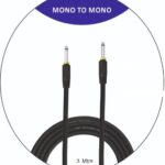 MIC CORD MOULDED MONO TO MONO 3Mtrs