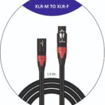 XLR-M TO XLR-F 1.5 Mtrs