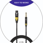 XLR F-TO-MONO 1.5m